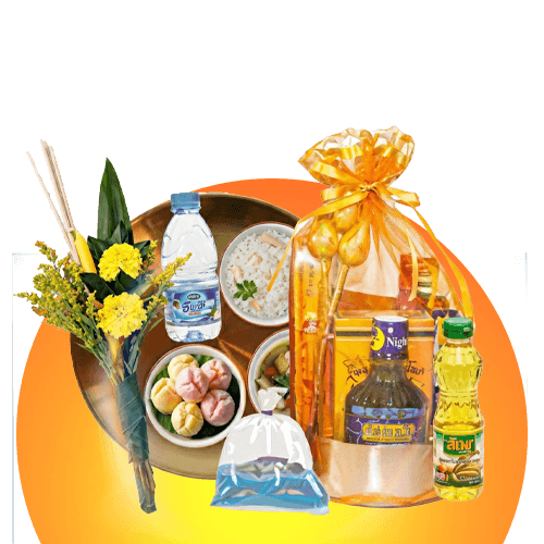 ถวายสังฆทาน ปล่อยปลา